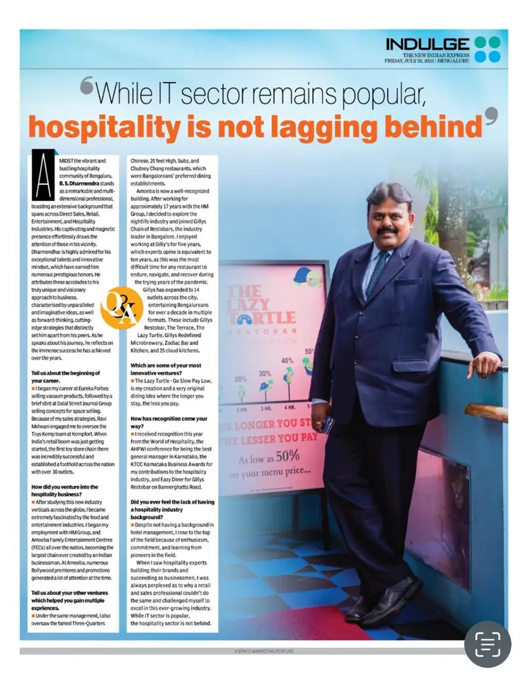 Hospitality leadership — work case 91